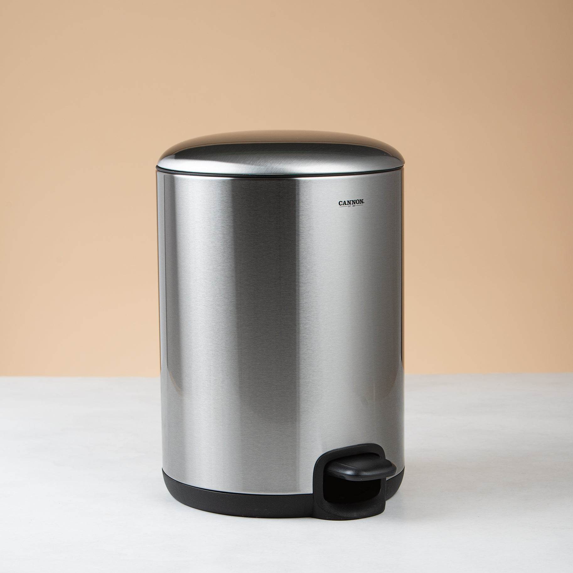 Waste Can 5L Stainless Steel Polypropylene - Urban Home
