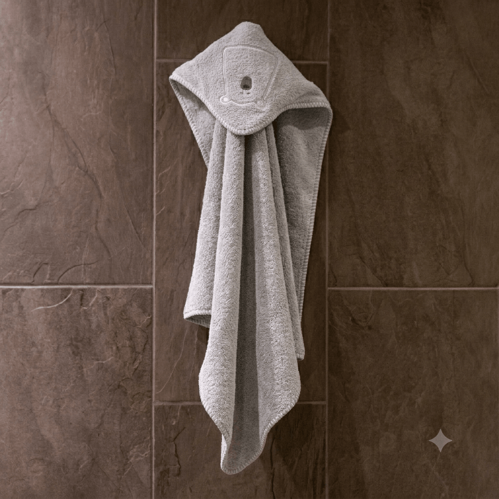 Baby Bear Hooded Towel (72x72 cm) - Urban Home
