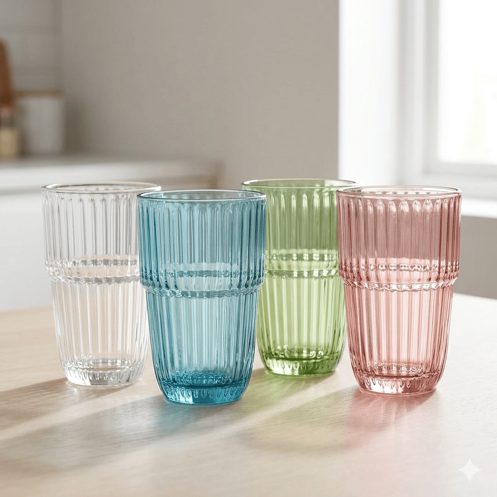Bormioli Rocco Barshine Long Drink Glasses - Set of 6 | 380ml (12 7/8 oz) - Urban Home