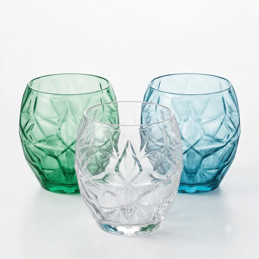 Bormioli Rocco Oriente Water Glasses - Set of 6 | 400ml - Urban Home