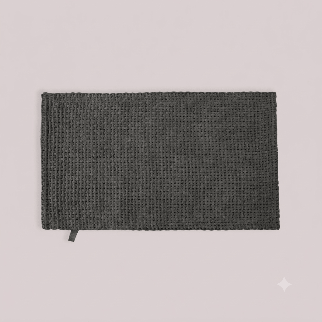 Waffle-Weave Anti-Slip Bath Mat - Urban Home