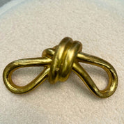 Infinity Loop Sculpture Gold Accent - Urban Home