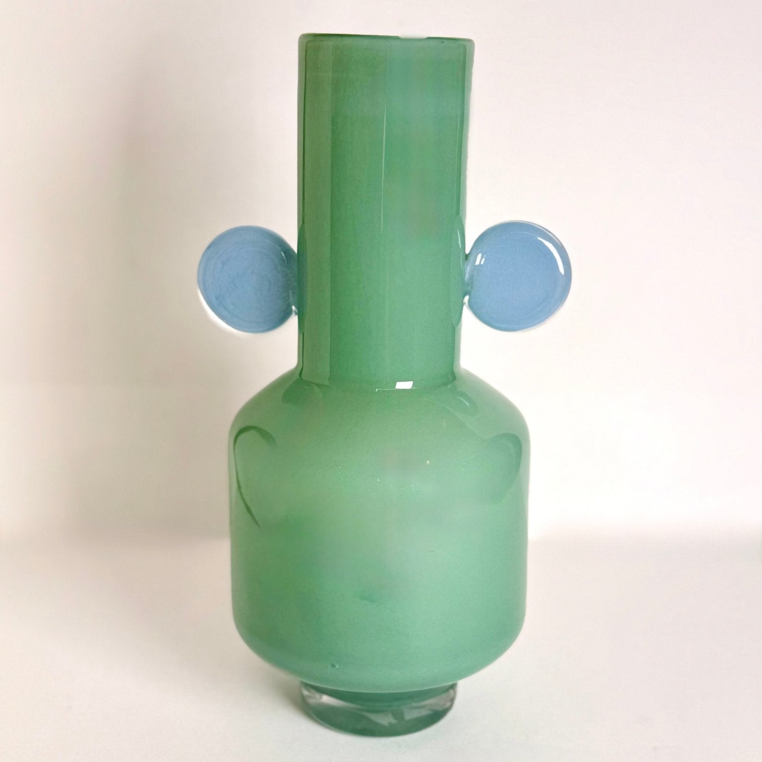 Orb - Handled Vase – Jade & Periwinkle - Urban Home