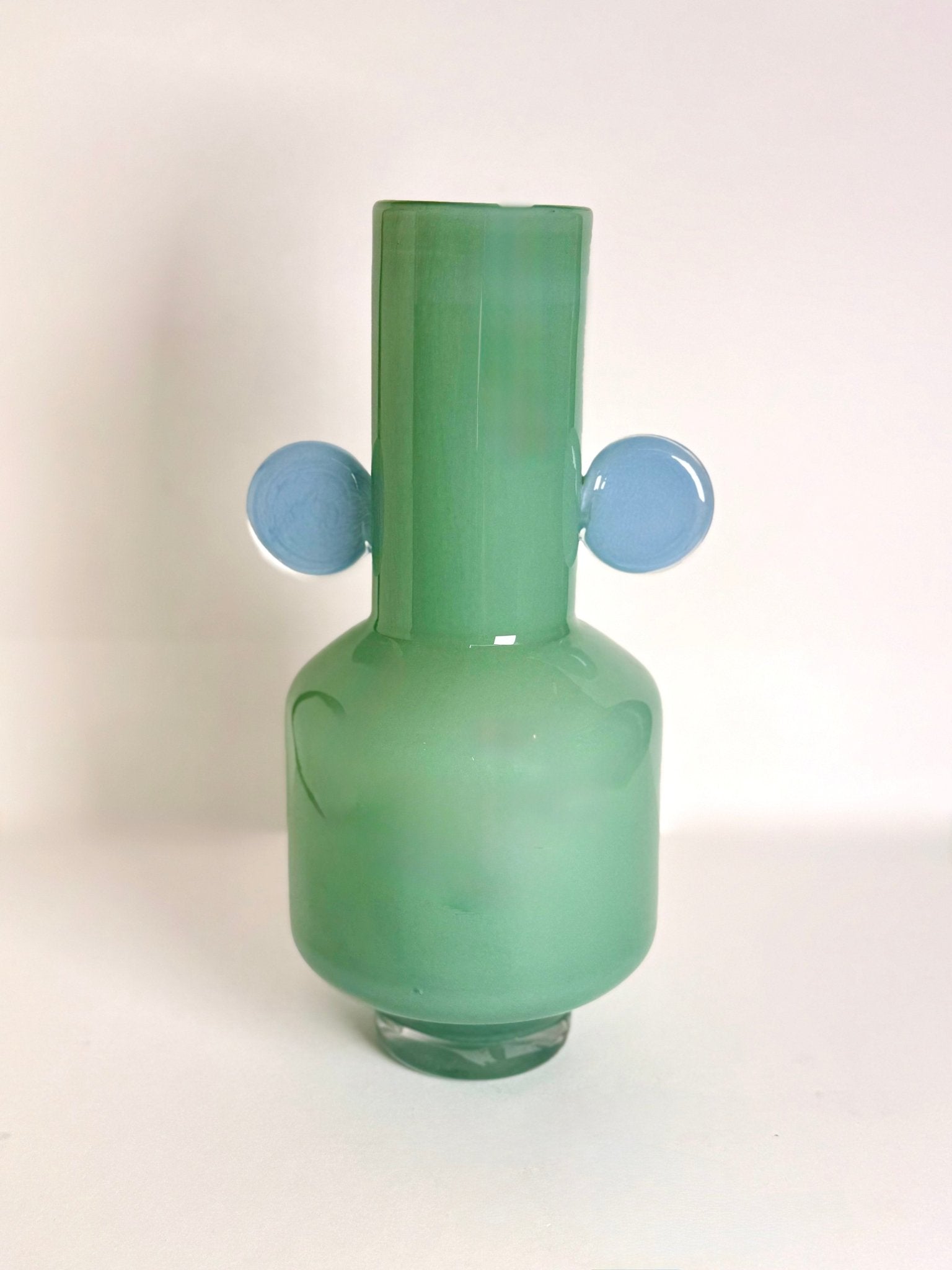 Orb - Handled Vase – Jade & Periwinkle - Urban Home