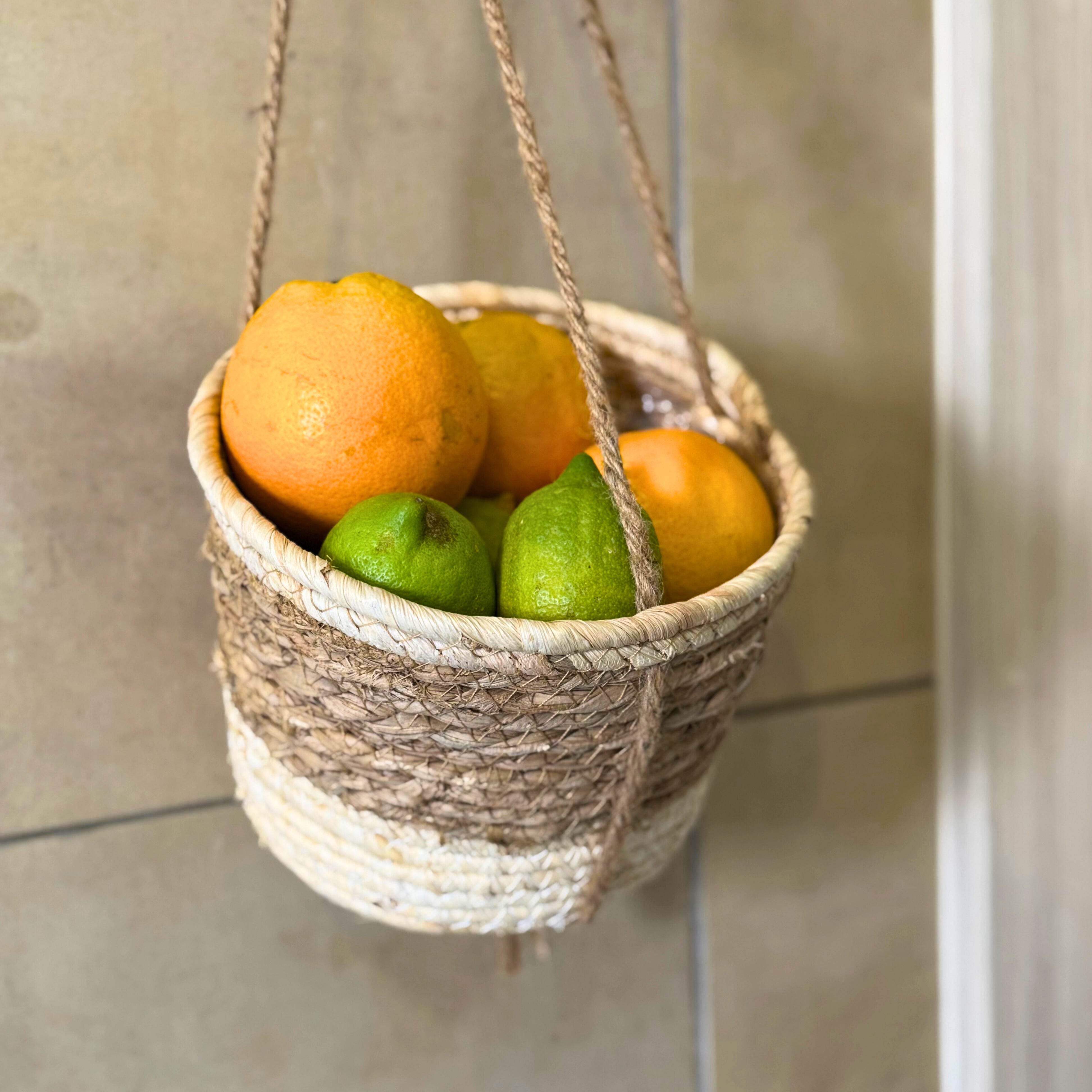 Hanging Woven Basket - Urban Home