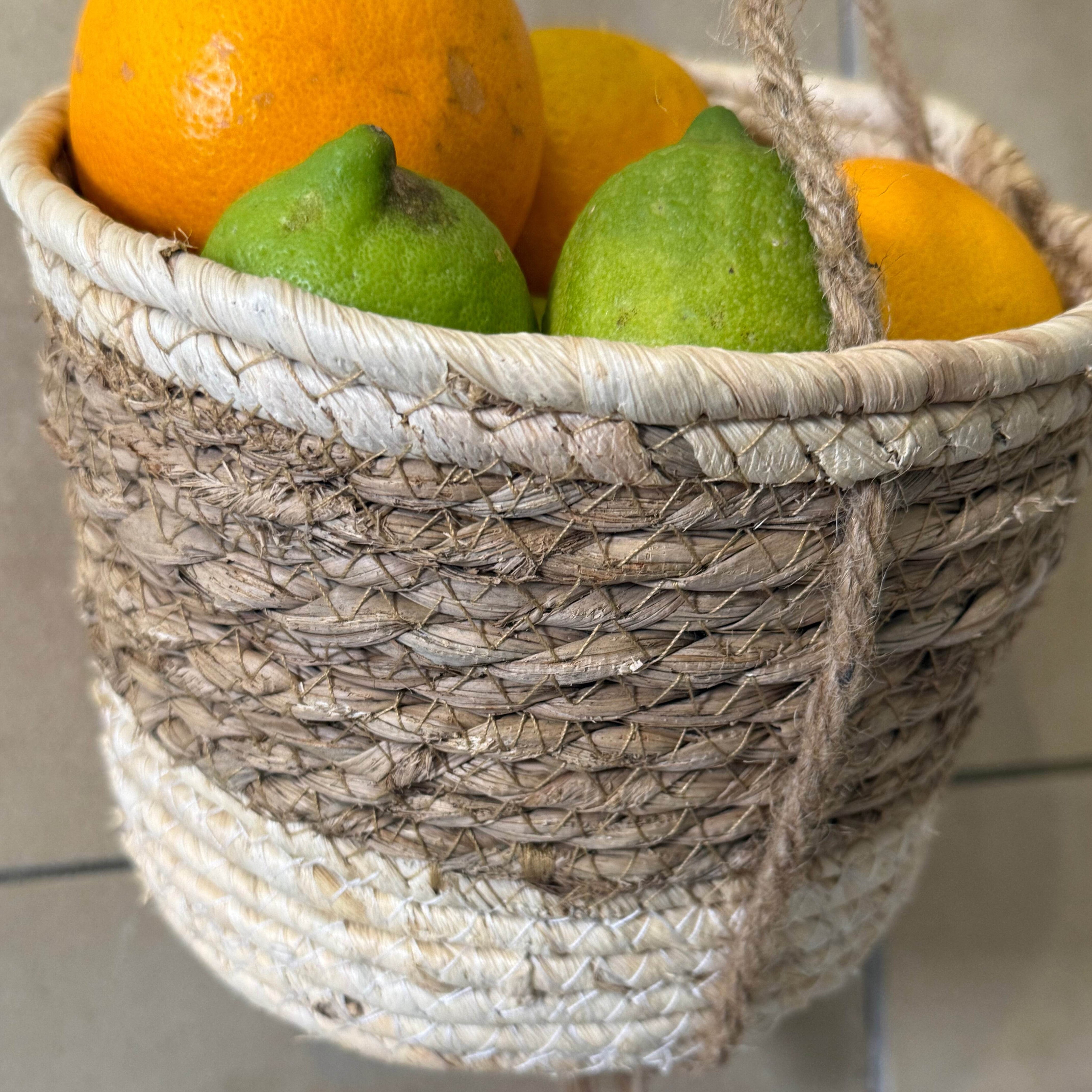 Hanging Woven Basket - Urban Home