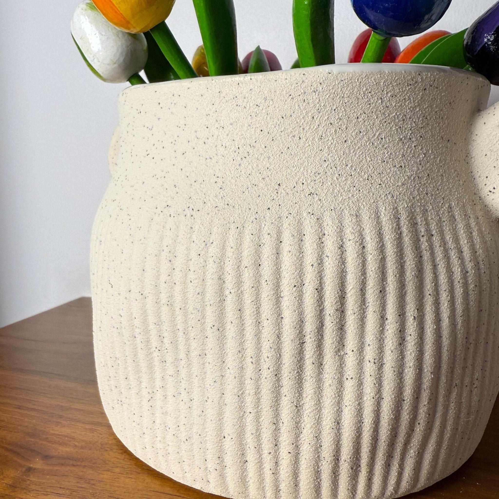 Earthy tone vase - Urban Home