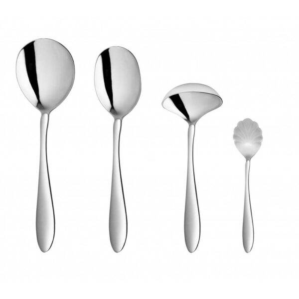 Dorsch Lotus 72 Piece Cutlery Set 18 10 Stainless Steel - Urban Home