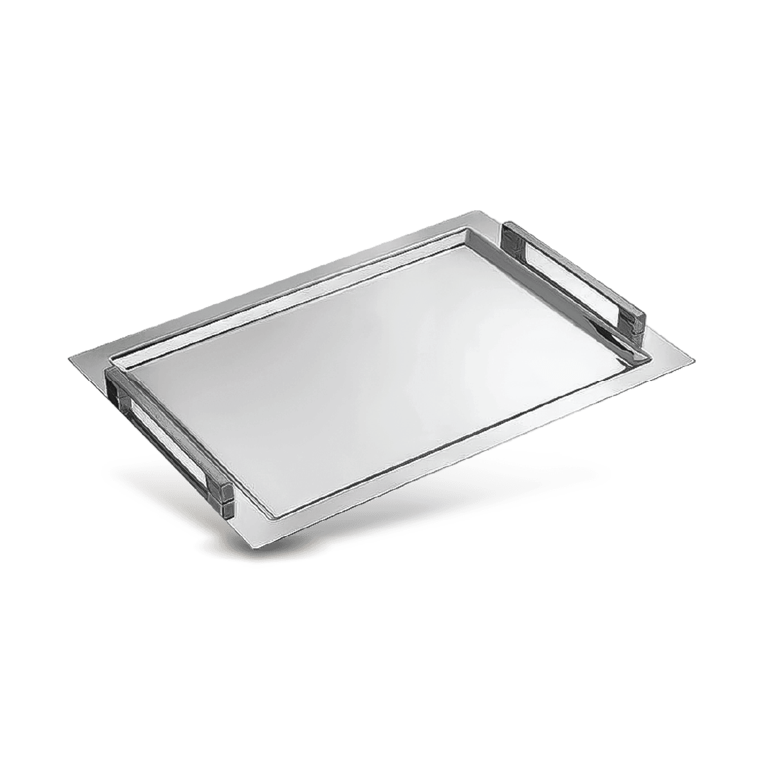Serene Silver Tray - Urban Home