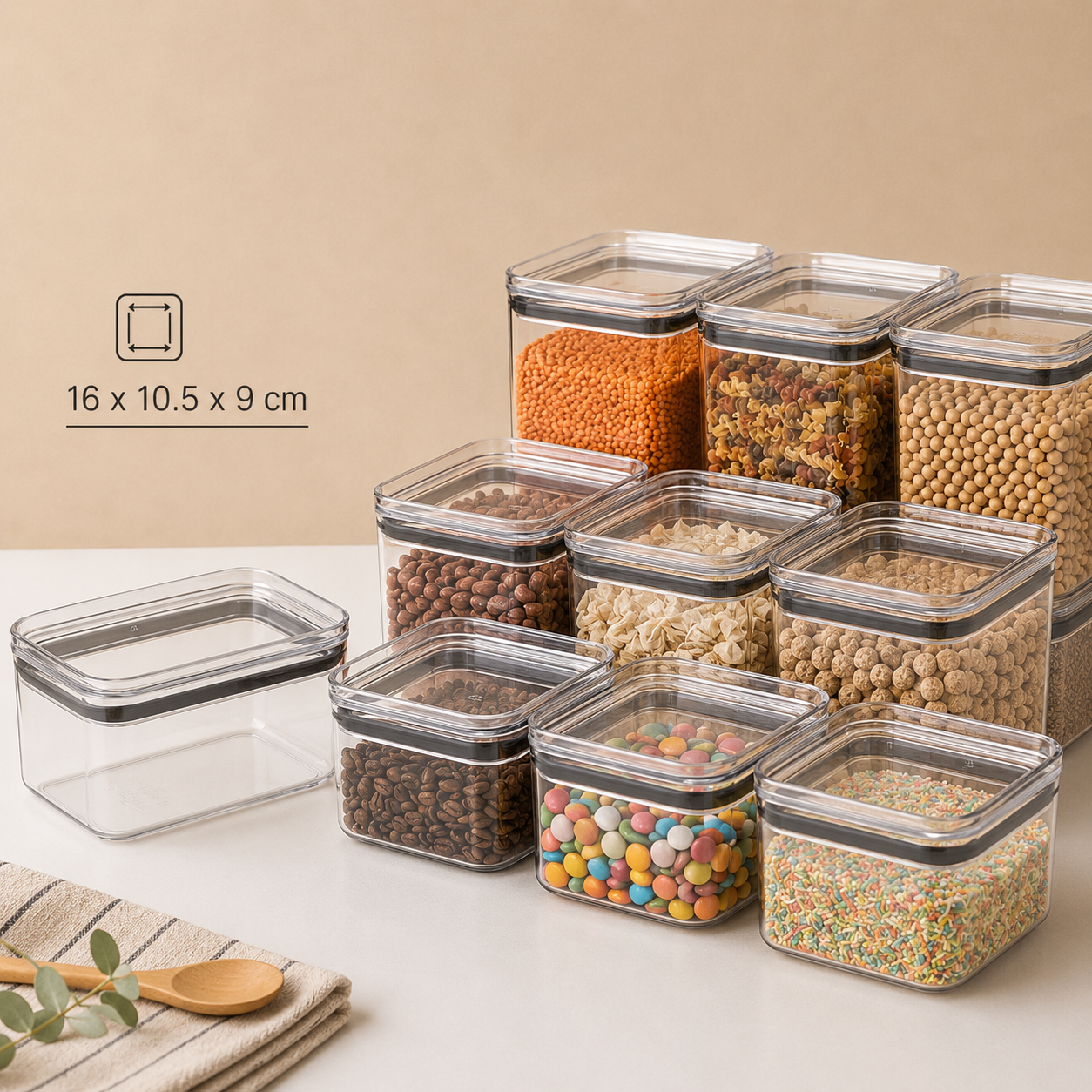 Softchef Plexi Storage Jar