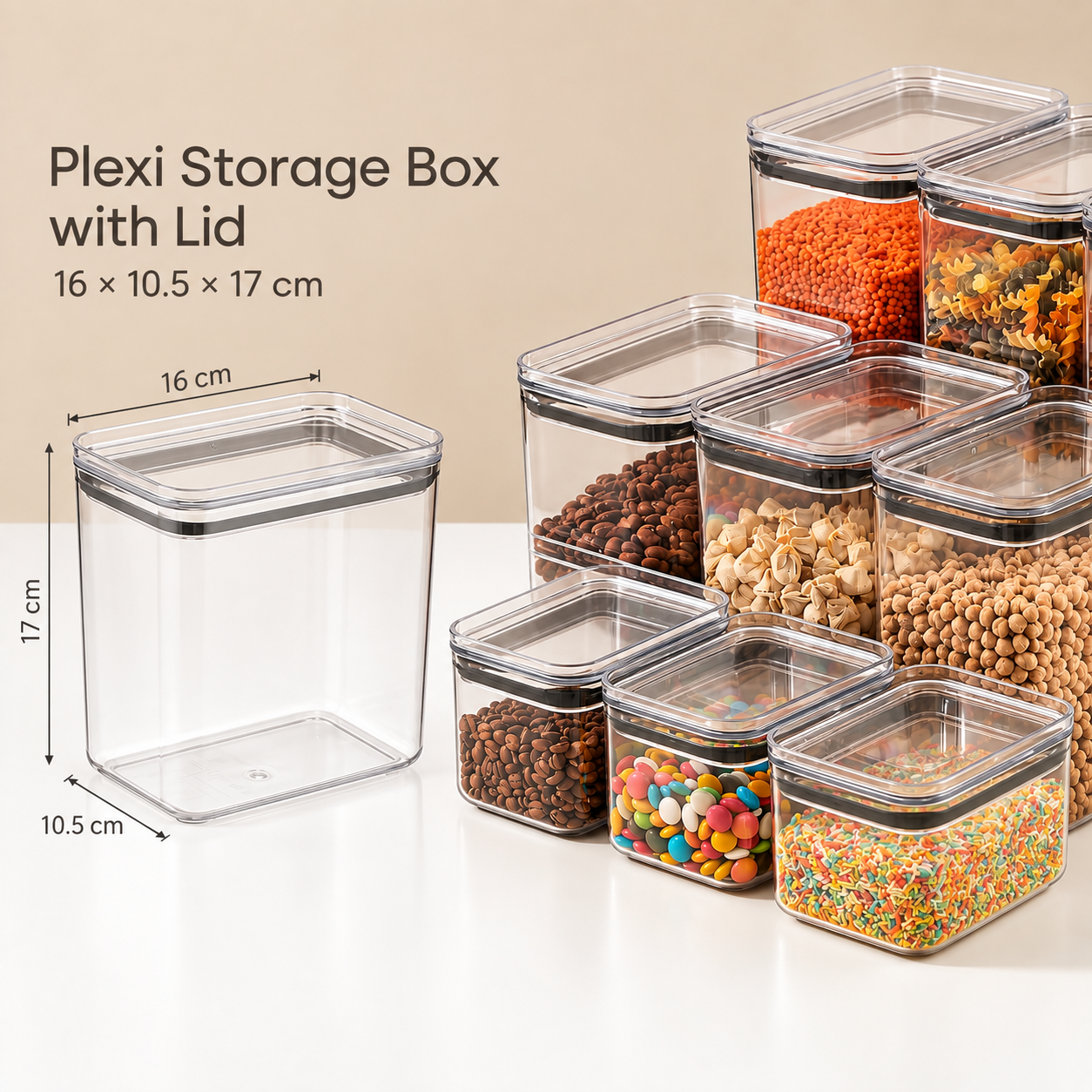 Softchef Plexi Storage Jar