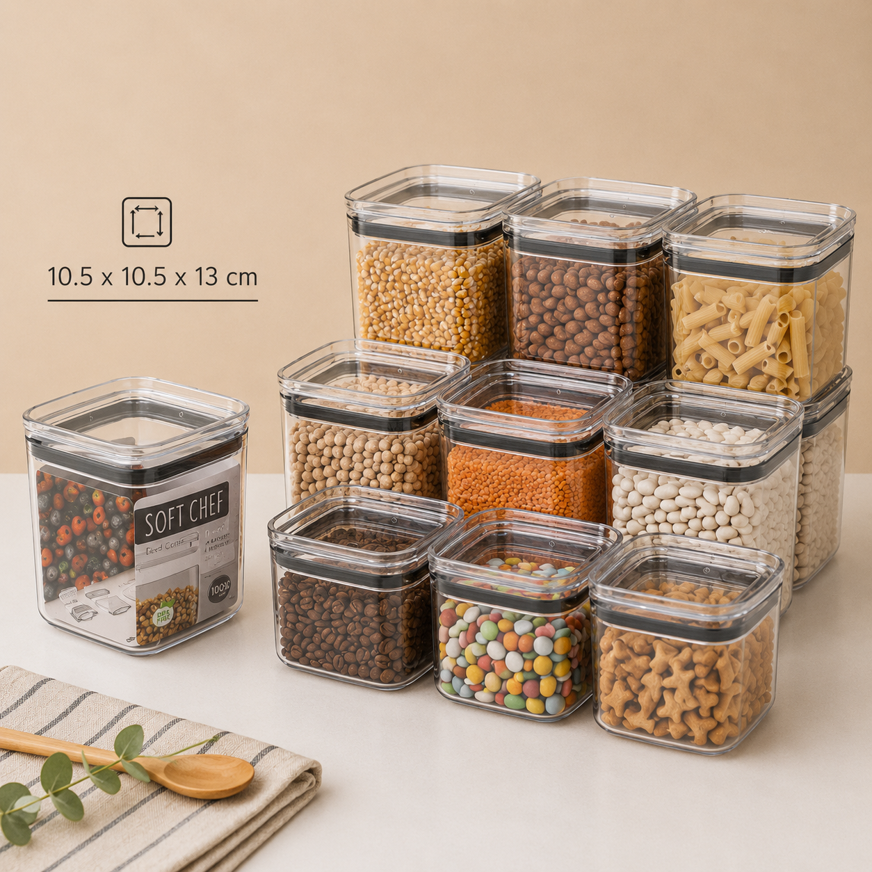 Softchef Plexi Storage Jar