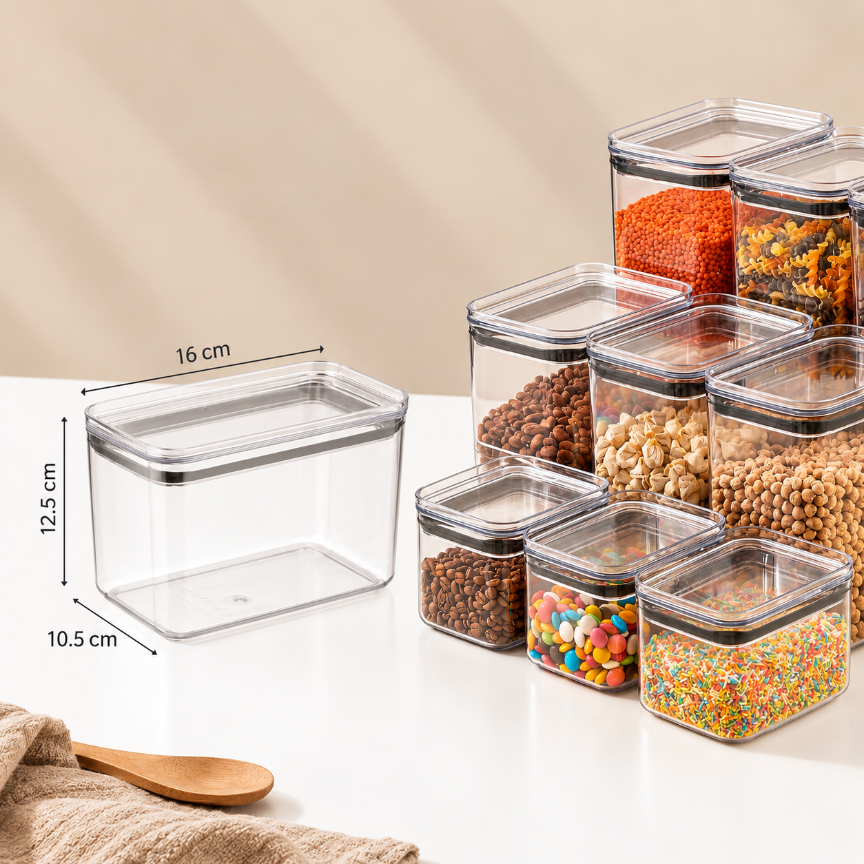 Softchef Plexi Storage Jar