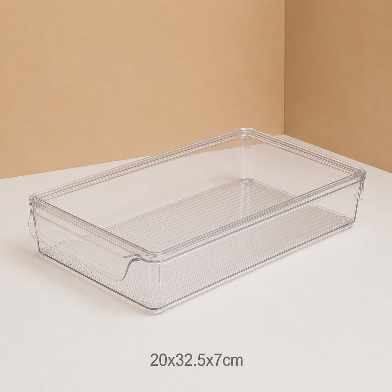 Fridge organizer with cover