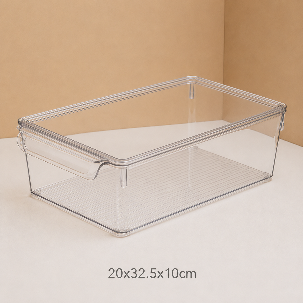 Fridge organizer with cover
