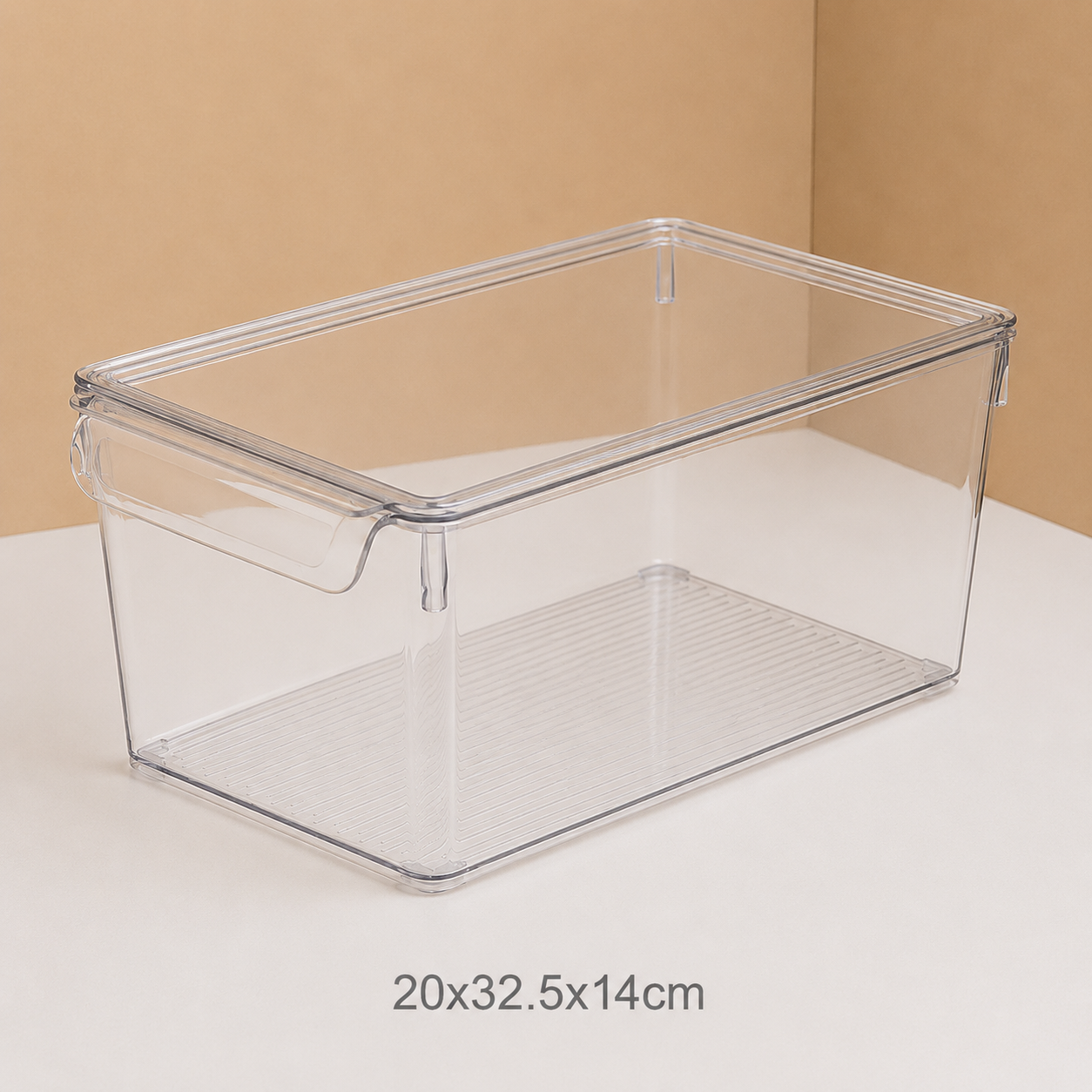 Fridge organizer with cover
