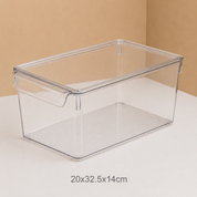 Fridge organizer with cover