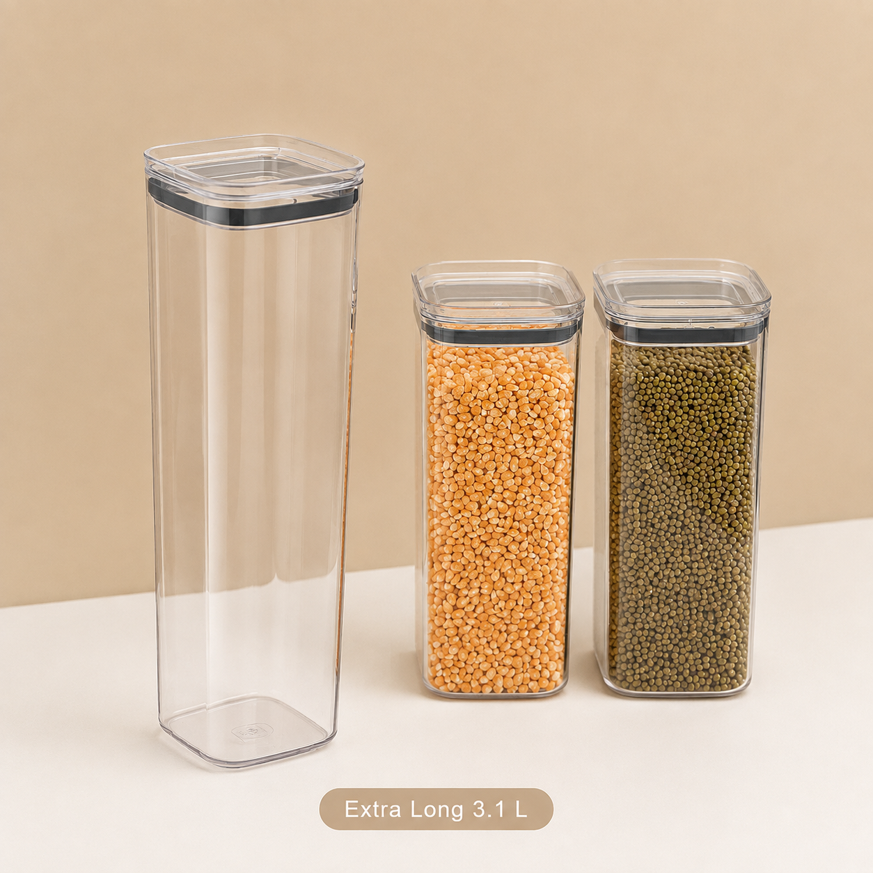 Rectangular Plexi Jar