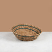 Wide multipurpose rattan basket