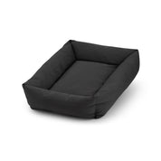 Pet cushion rectangular shape-dark grey