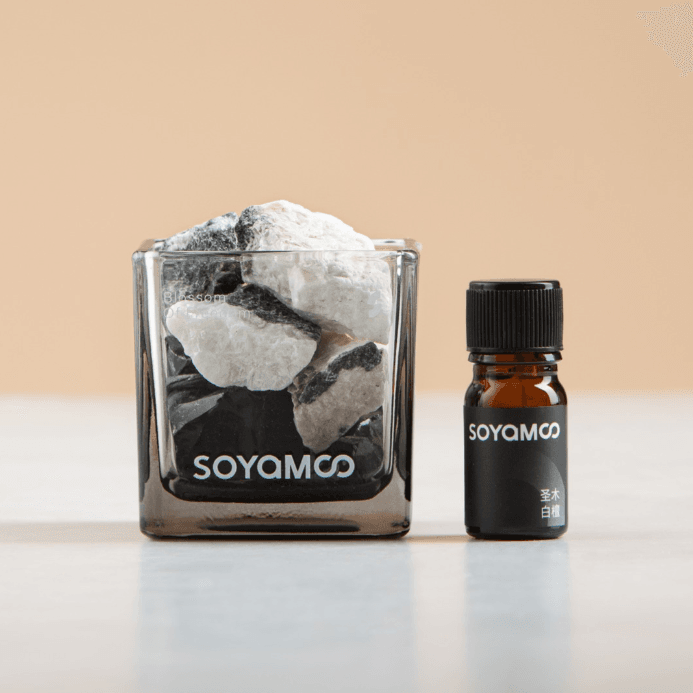 Soyamoo Mineral Diffuser with Essential Oil - Urban Home