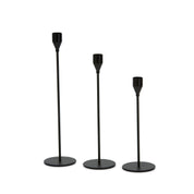 Metallic Candle Holders Set - 3pcs
