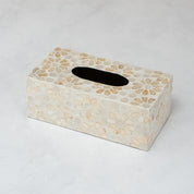 Crafted tissue box