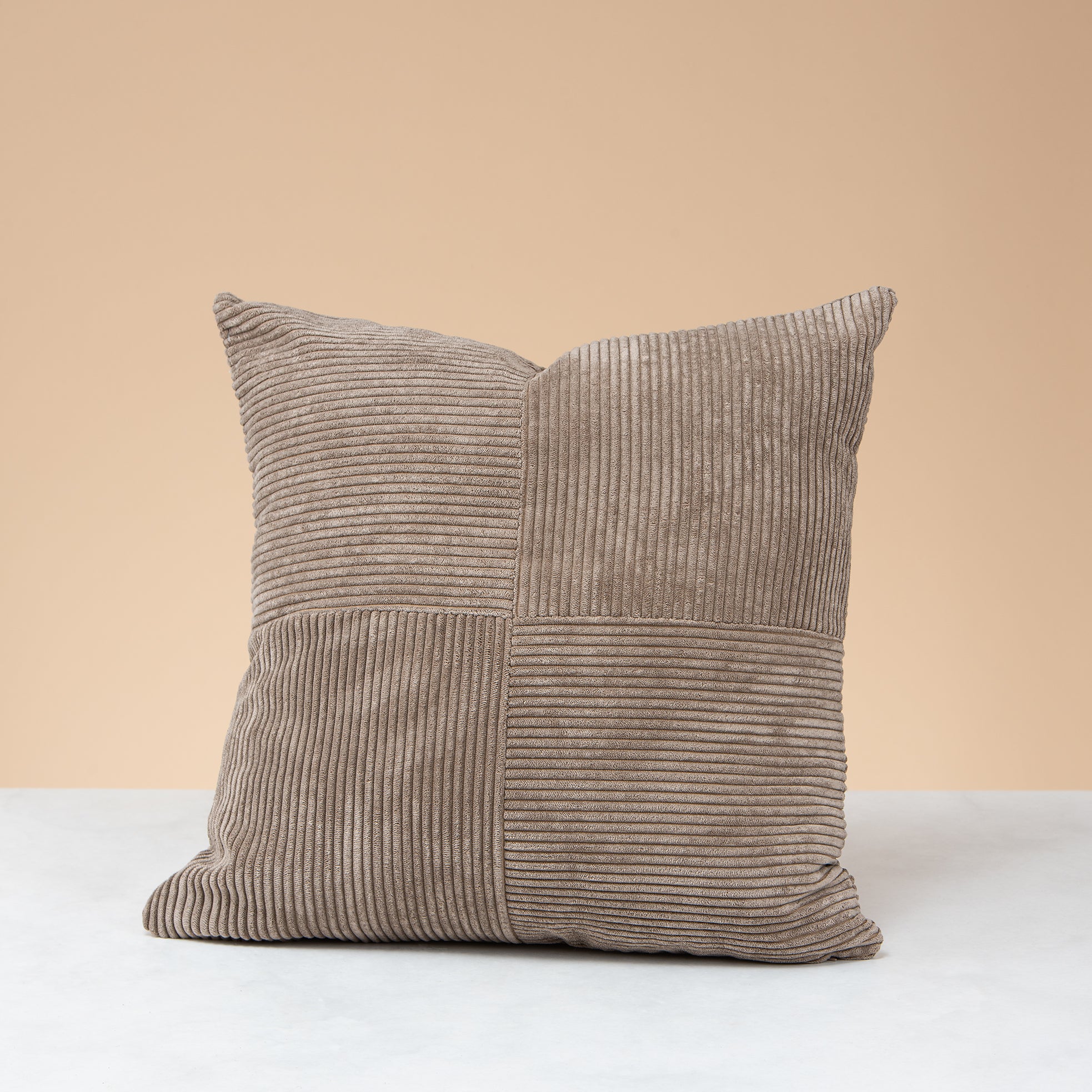 Striped cushion cover