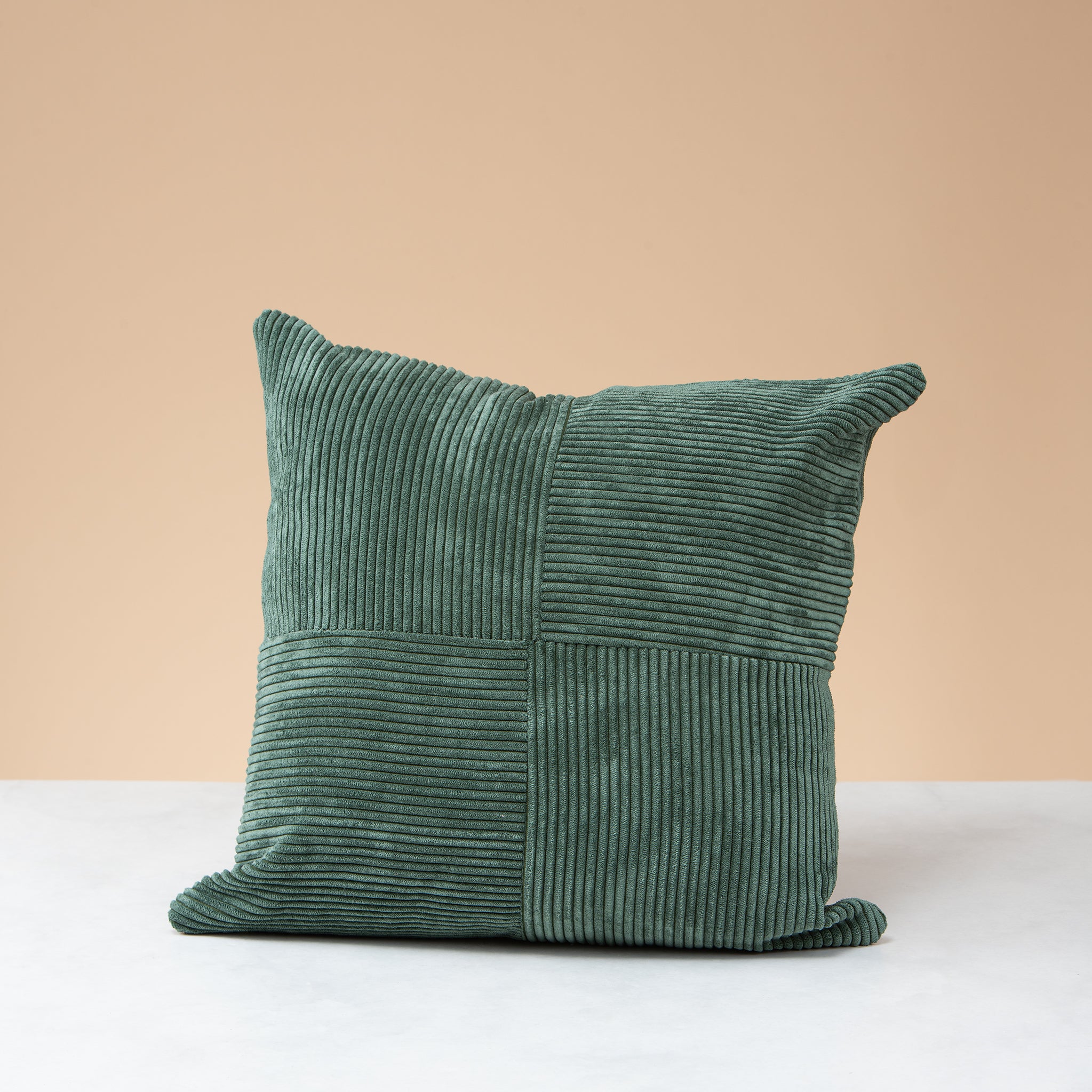 Striped cushion cover