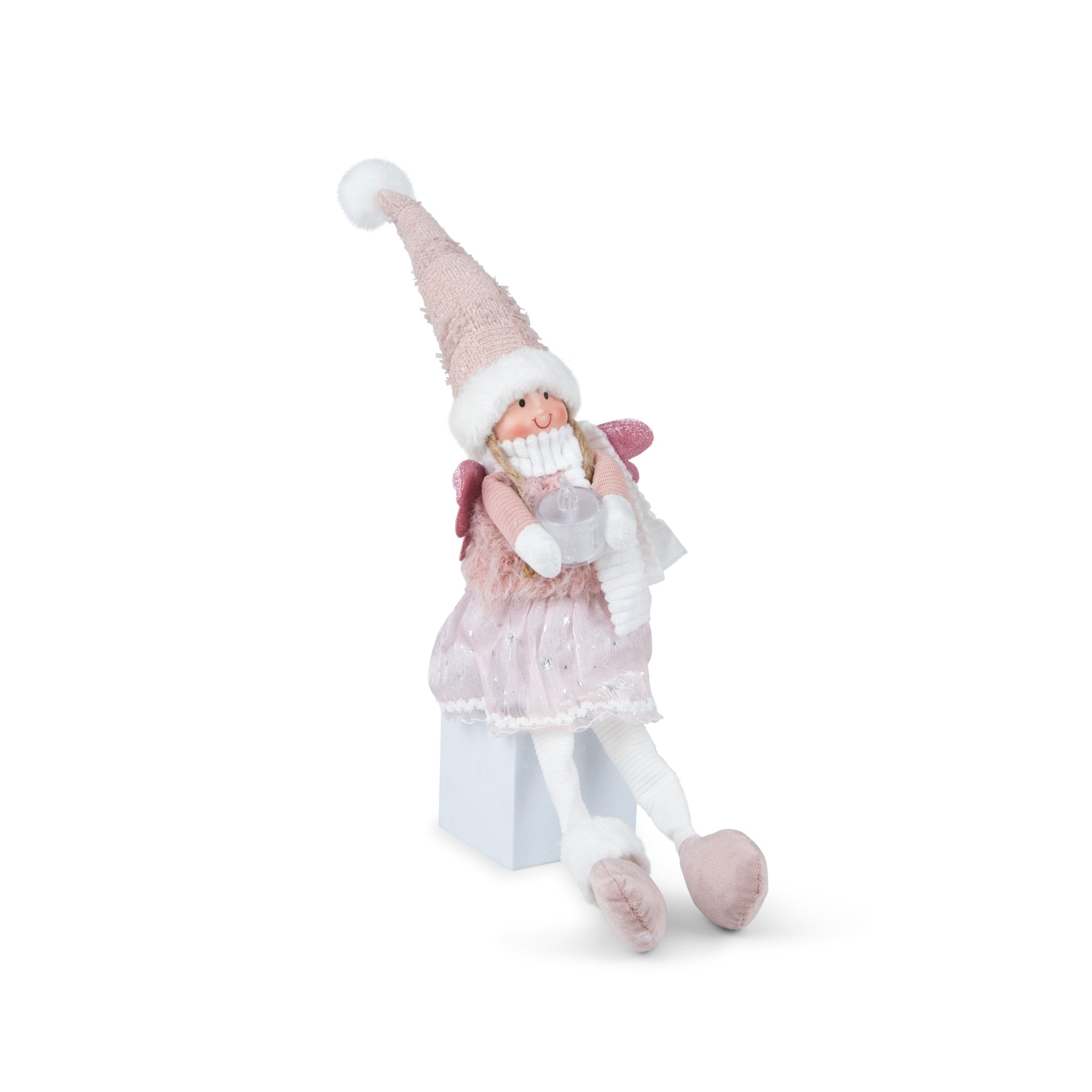 Christmas Angel with Candle 45x12cm - Urban Home