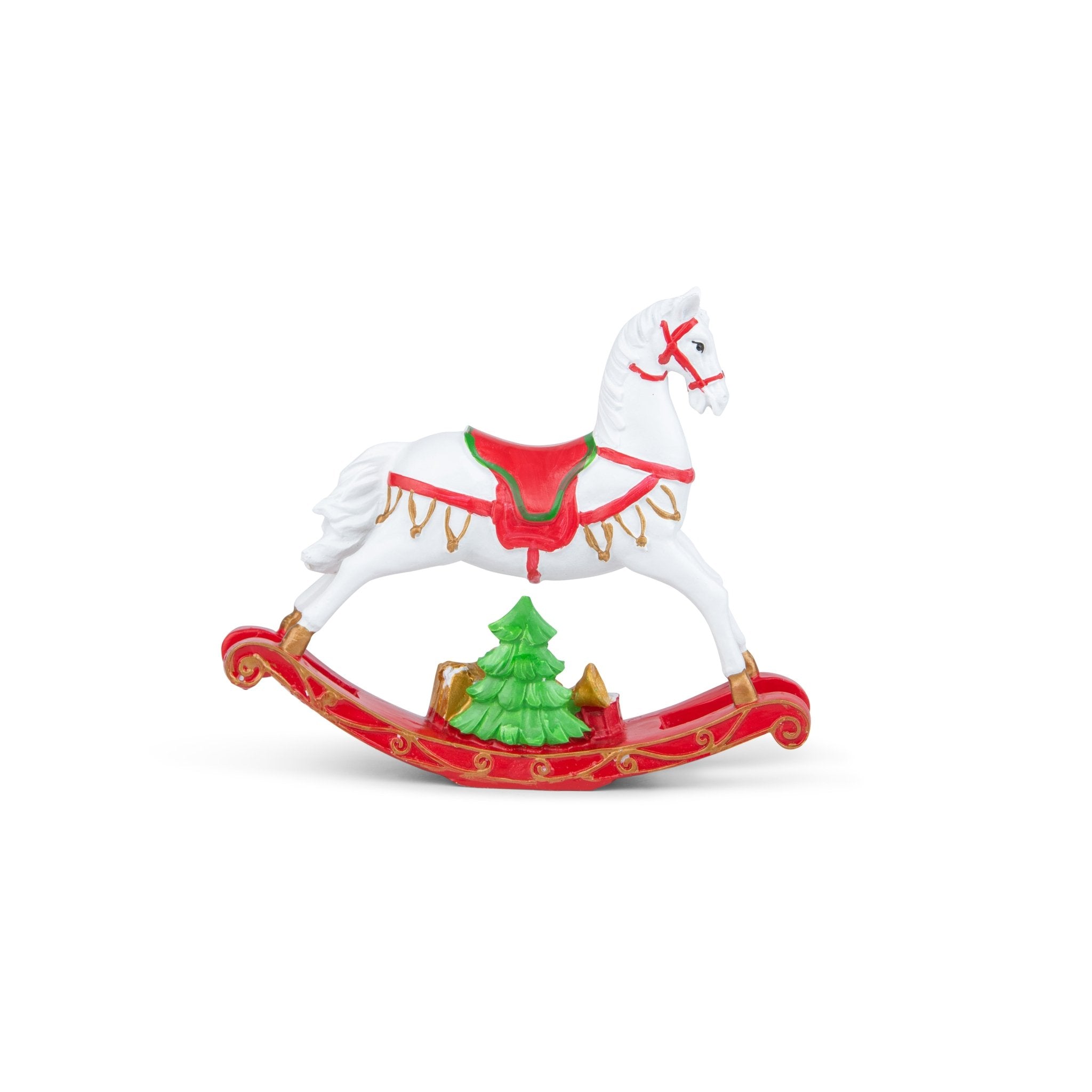 Christmas dream horse figurine 17x20cm - Urban Home