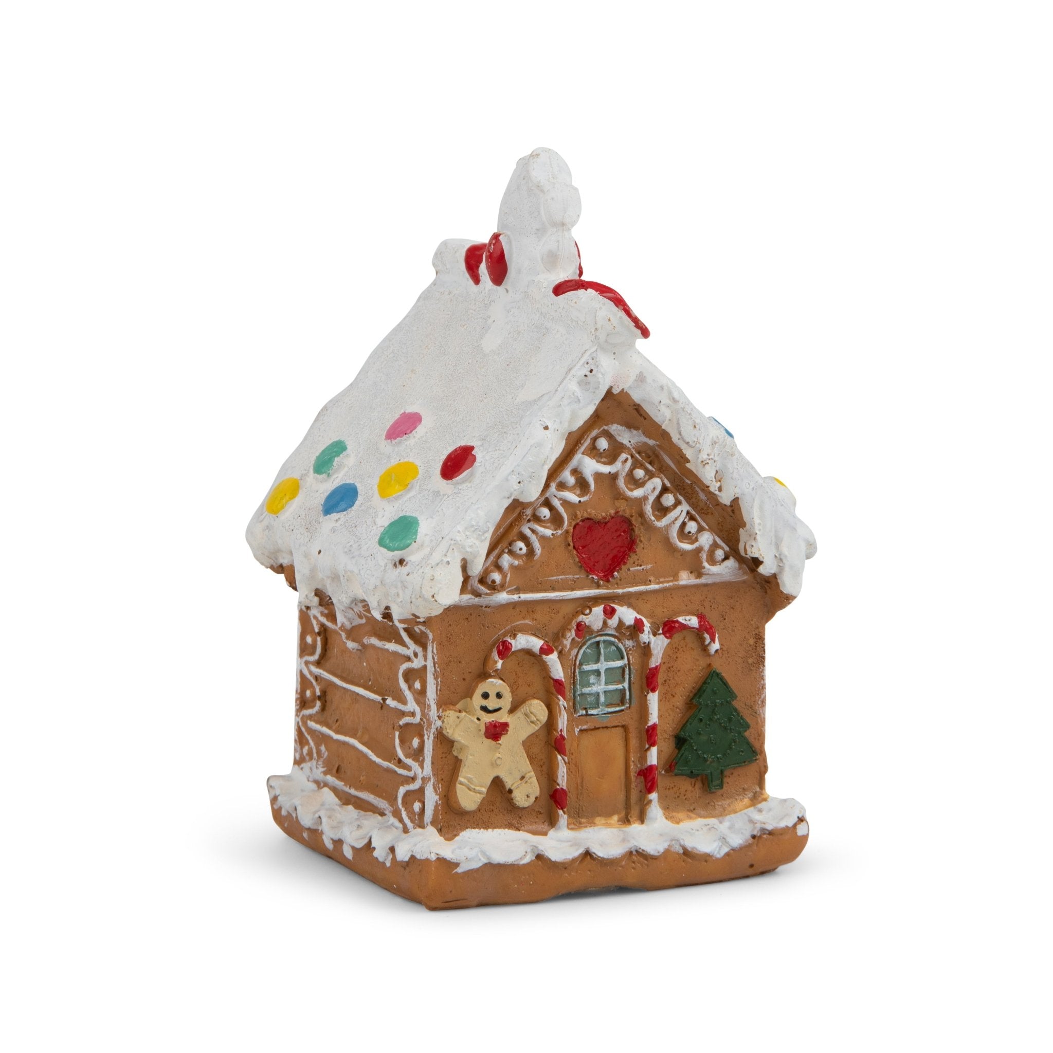 Gingerbread house figurine 13x8cm - Urban Home