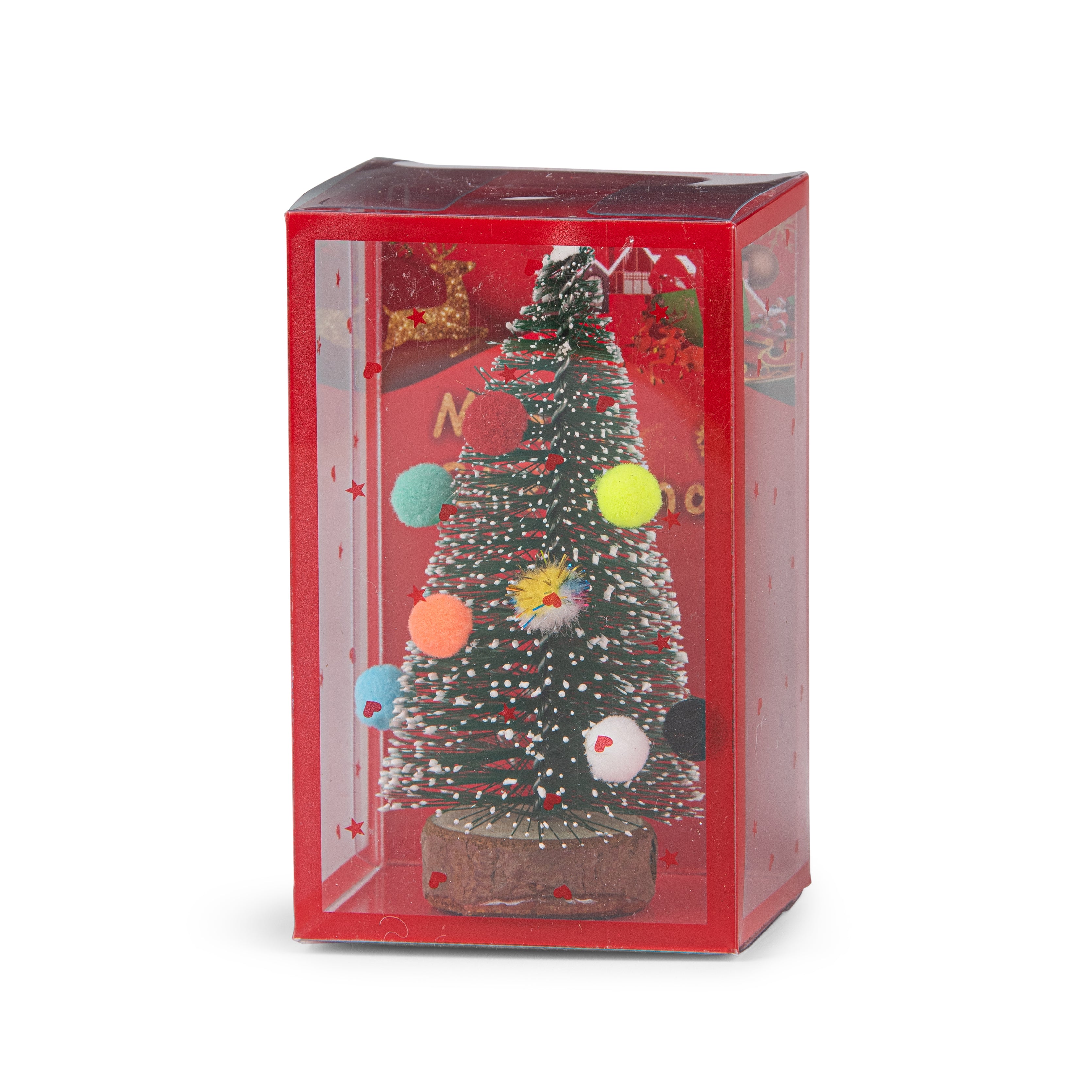 Christmas mini tree decoration 9x4cm