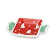 Christmas candy plate 21x17cm