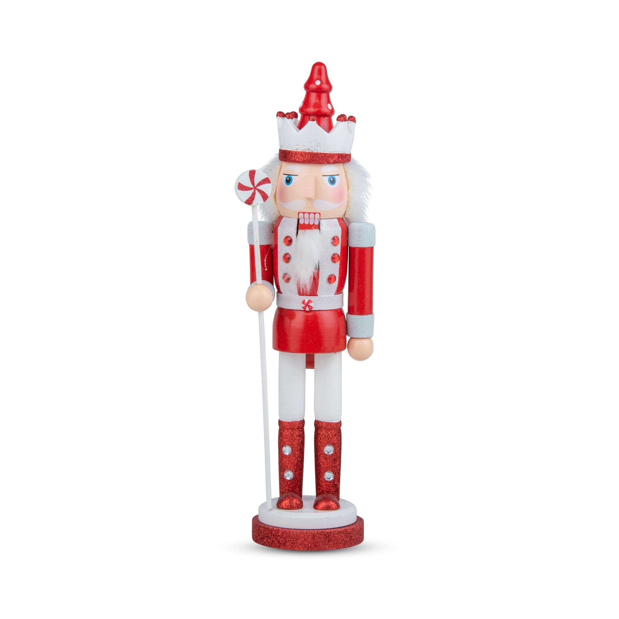 Nutcracker - red and white collection 38x11cm - Urban Home