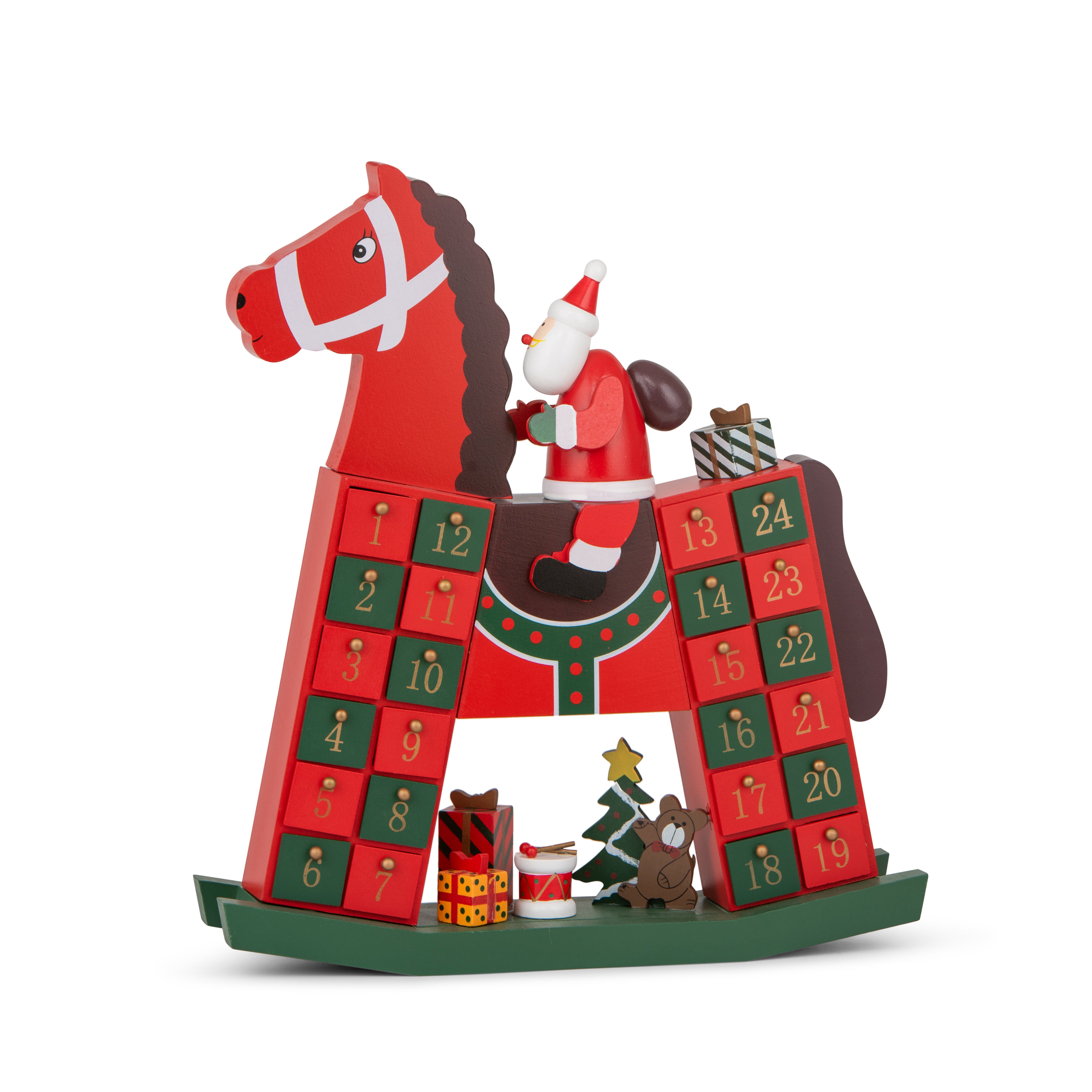 Horse adventure Christmas calendar 40x32cm