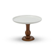 Cake stand wooden base