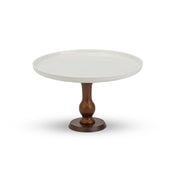 Cake stand wooden base