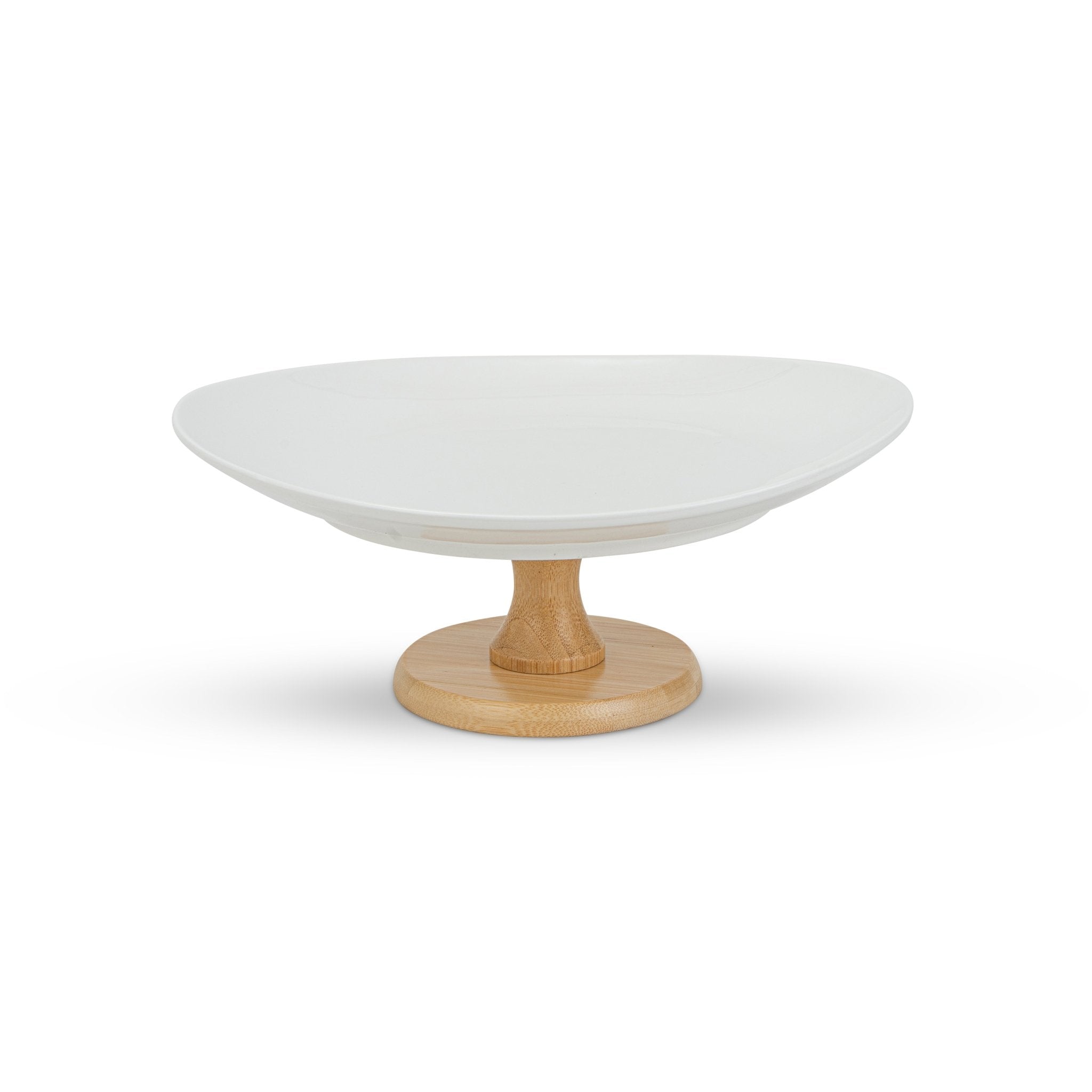 Fruit Bowl with Bamboo Stand - Urban Home