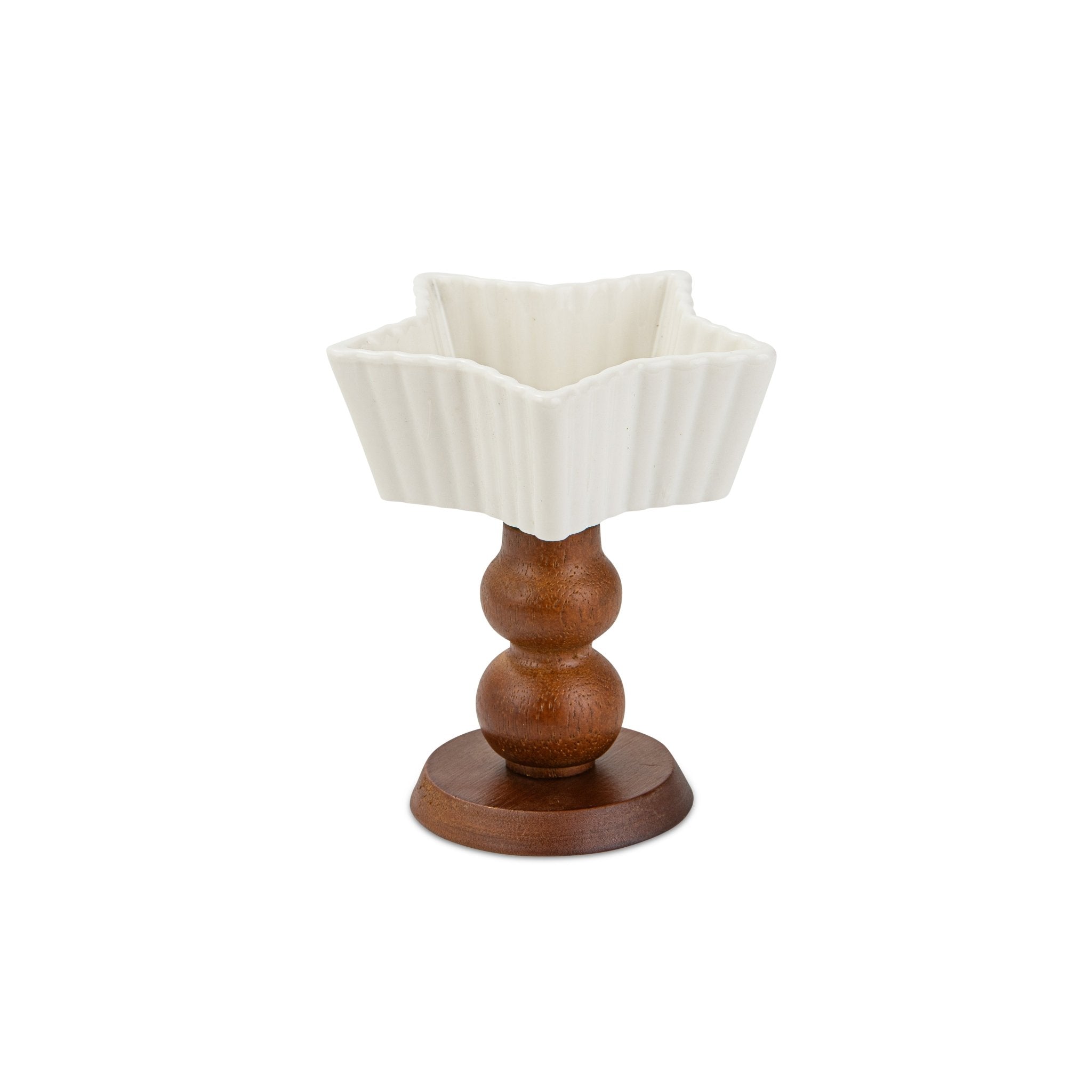 Snack bowl with wooden base - Urban Home