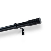 Striped extendable curtain pole 1.6 - 3m - Urban Home