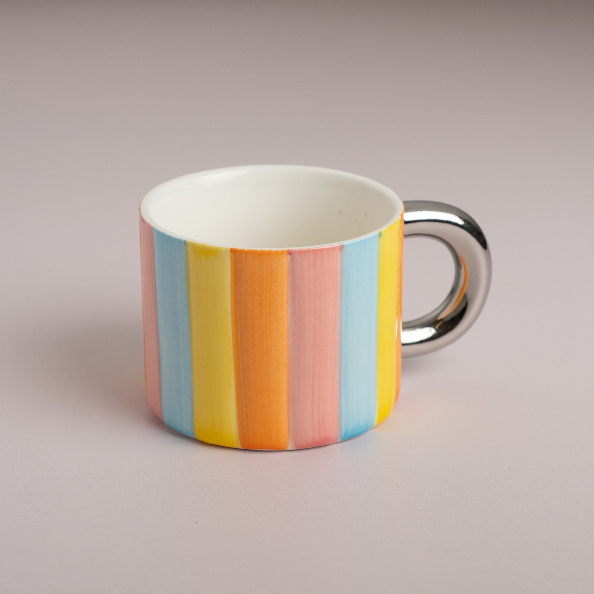 Metallic Finish Colorful Mug - Urban Home
