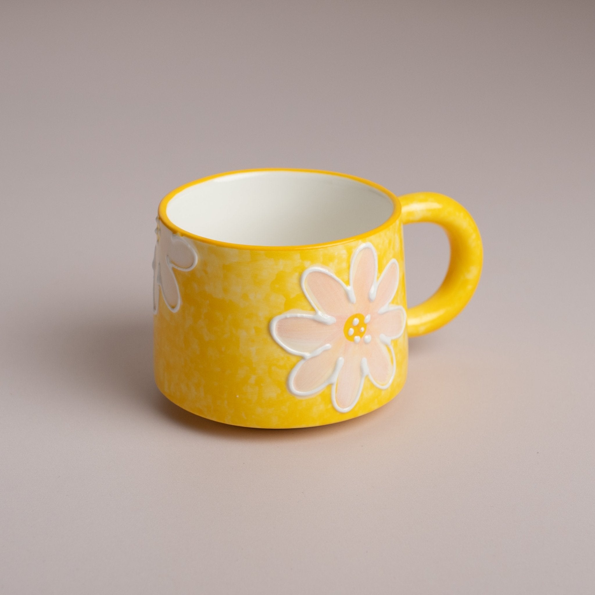 Flower Hand-Painted Mug - Urban Home