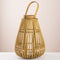 Bamboo Spindle Lantern – Minimalist Scandi - Chic Candle Holder - Urban Home