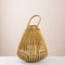 Bamboo Spindle Lantern – Minimalist Scandi - Chic Candle Holder - Urban Home