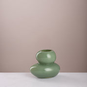 Modern Sculptural Glass Tiered Vase - Urban Home