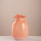 Organic Scalloped Glass Vase - Urban Home