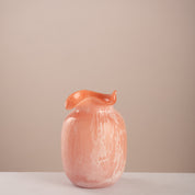 Organic Scalloped Glass Vase - Urban Home