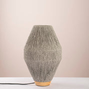 Tapered Woven Table Lamp - Urban Home