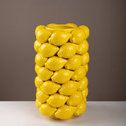 Capri Lemon Pillar Vase - Urban Home